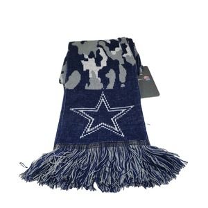NEW NFL Dallas Cowboys CAMOUFLAGE Camo Knit Winter Scarf